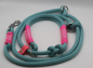 Preview: 10mm Tau-Retrieverleine (verstellbare Handschlaufe) - Candy Wave
