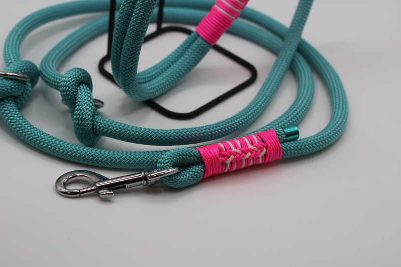 10mm Tau-Retrieverleine (verstellbare Handschlaufe) - Candy Wave
