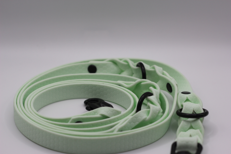 Preview: Hexa-Gurtband Leine Mint