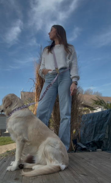 Hazels Fliederhauch - Biothane®-Retrieverleine