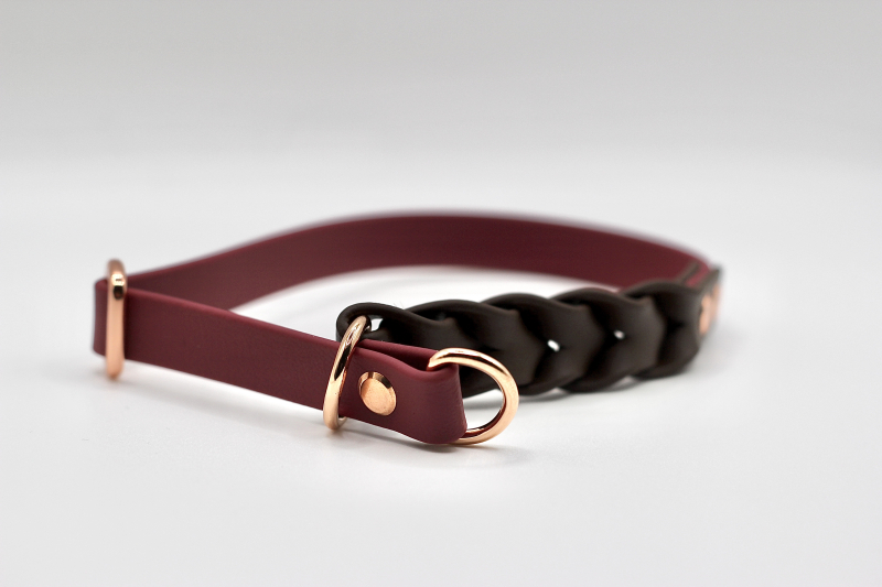 Preview: Lotte & Lilo – Braided Elegance - Biothane® Retriverleine + Leine