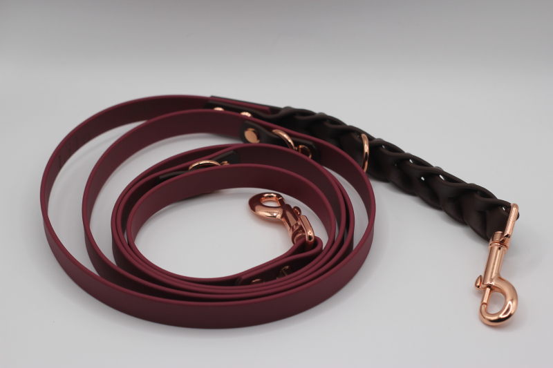 Lotte & Lilo – Braided Elegance - Biothane® Retriverleine + Leine