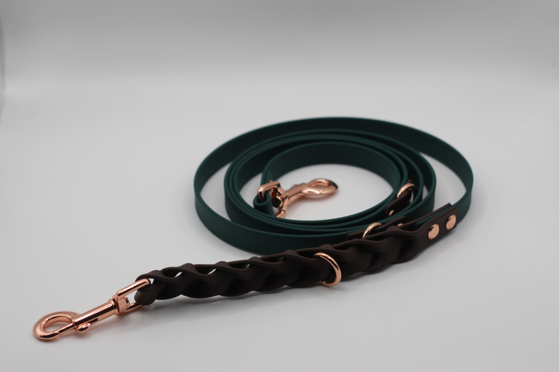 Lotte & Lilo – Braided Elegance - Biothane® Retriverleine + Leine