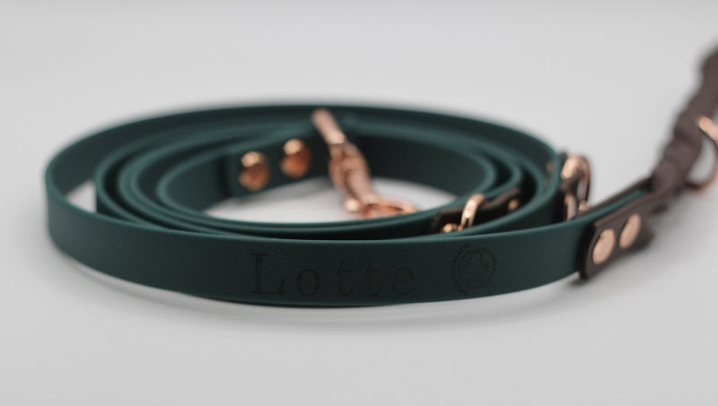 Lotte & Lilo – Braided Elegance - Biothane® Retriverleine + Leine