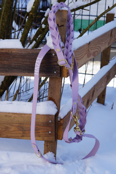 Hazels Fliederhauch - Biothane®-Retrieverleine