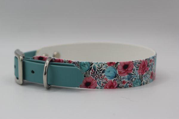 Rosé Blossom x Türkis Halsband