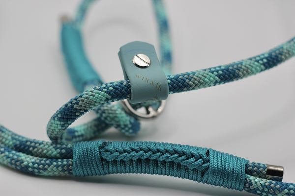 Winnie's Meerestanz - einfache Tau Retrieverleine